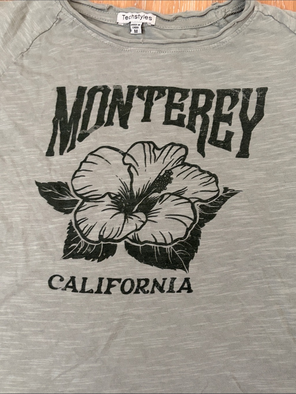 Techstyles Women’s Monterey graphic tee - Picture 2 of 6